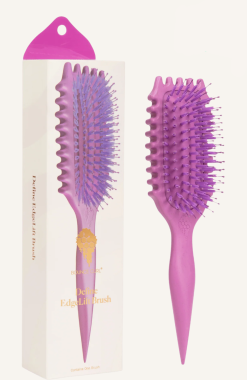 Szczotka Bounce Curl Define EdgeLift Brush Orchid